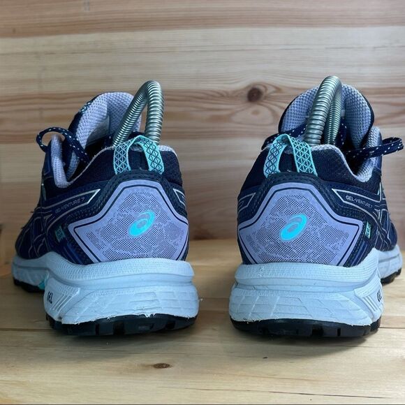 ASICS Women's Gel-Venture 7 Running Athletic Navy Blue Shoes Size 7 - Picture 5 of 8